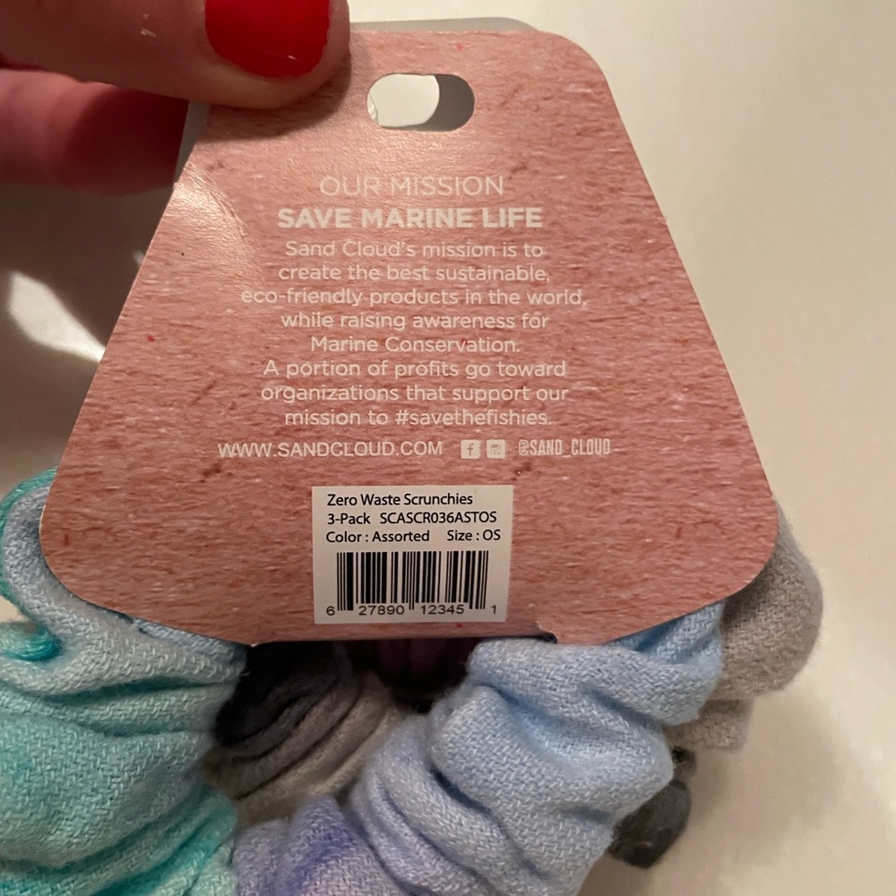 RARE Sand Cloud Scrunchies - Picture 2 of 5